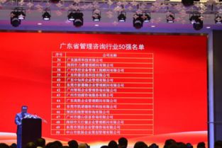 直線管理咨詢榮獲廣東省管理咨詢行業(yè)50強(qiáng)稱號(hào) 組圖