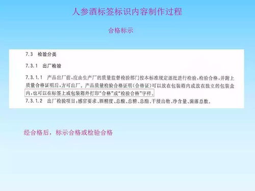 食品標簽制作過程要點示例 以大米和露酒為例